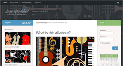 Desktop Screenshot of jazzwoodshed.com
